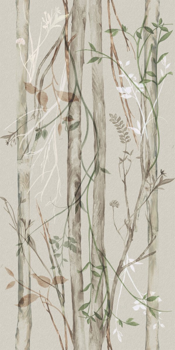 Wallart 60x120 Herbarium