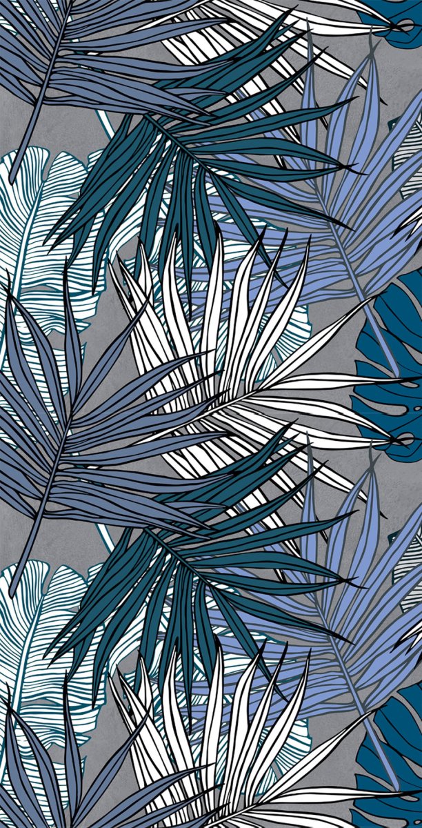 Wallpapers 60x120 Palma Blue